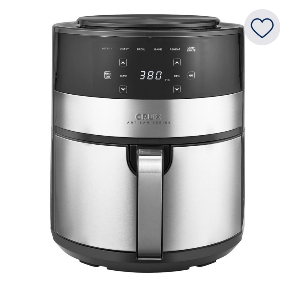 CRUX® Artisan Series 4.6 qt. Air Fryer with Touchscreen in Grey